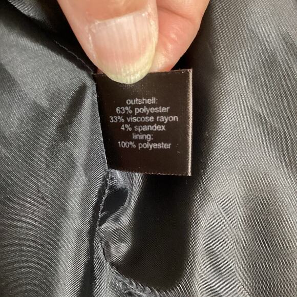 The Limited Collection Classic Timeless Black Blazer 4-Button 14 Dark Academia - Picture 3 of 5